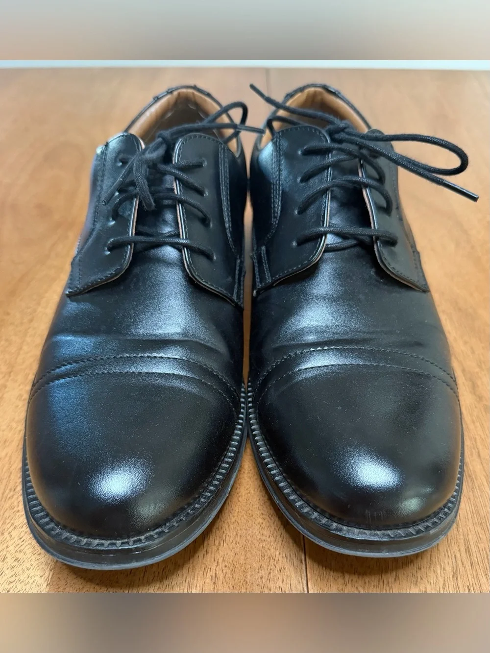 Dockers - Garfield Cap Toe Oxford Dress Shoes | All Black | Size 10M